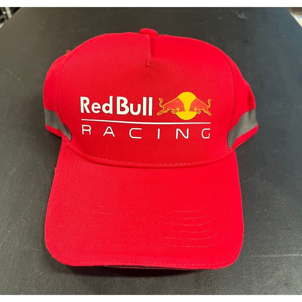 Red Bull Racing Baseball Cap Adjustable Sports Trucker Hat Red